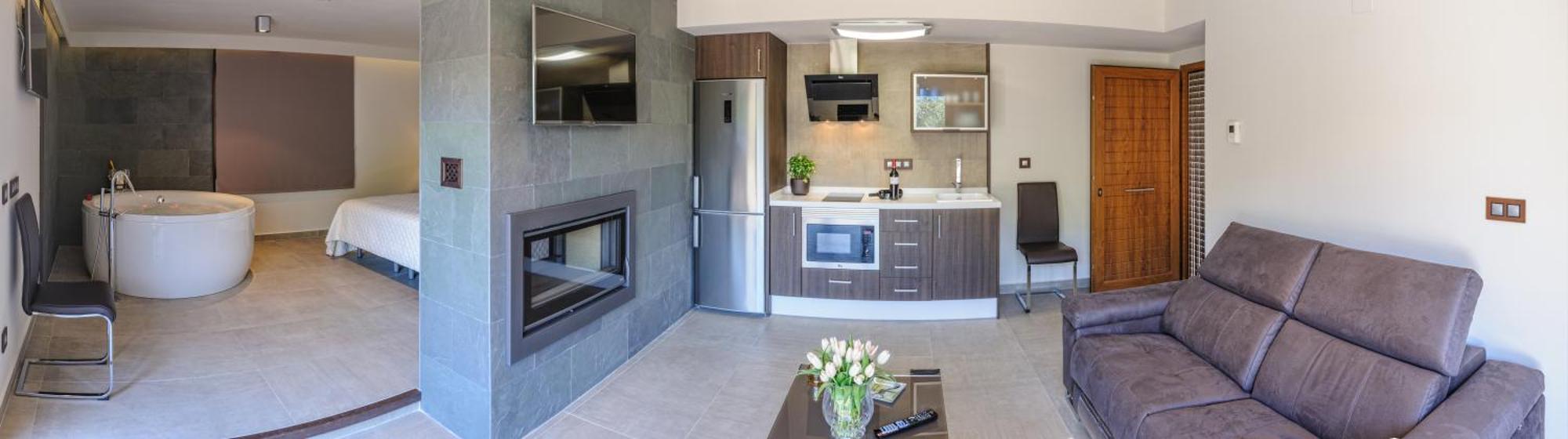 Suites Finca Los Olivos Алькала-дель-Хукар Номер фото